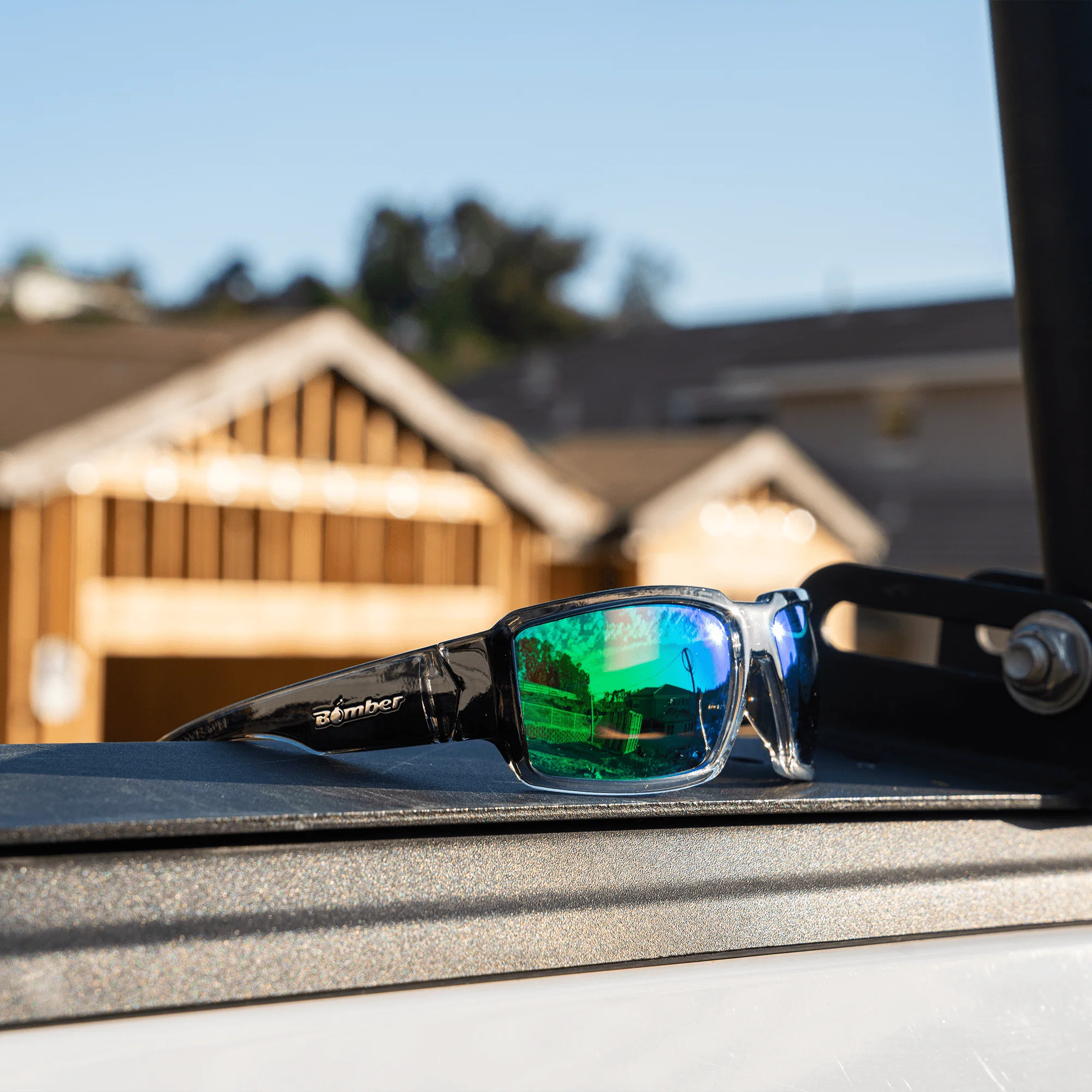 BOOGIE Safety - Polarized Green Mirror Black - Image 6