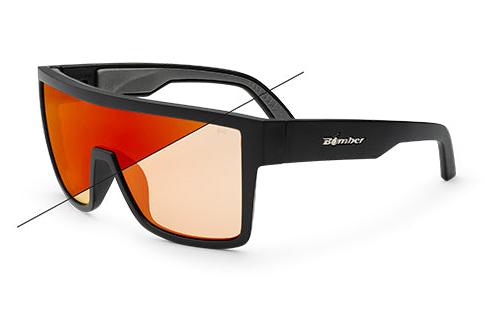 BUZZ Bomb Safety - Photochromic Fire Red Orange Mirror - Image 4
