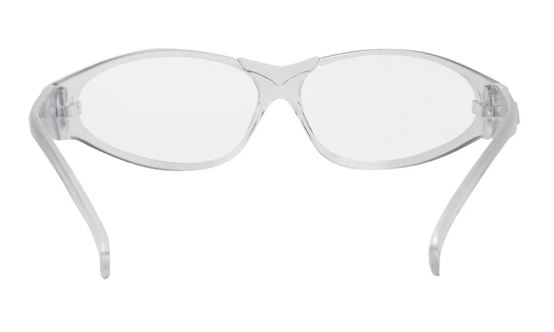 X-Bomb Safety Glasses - Clear Anti Fog - Image 3